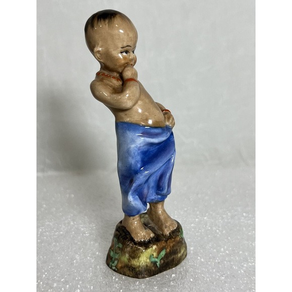 Royal Worcester, FG Doughty, “Children Of Nations, Burmah” 3068 MINT - Picture 6 of 10